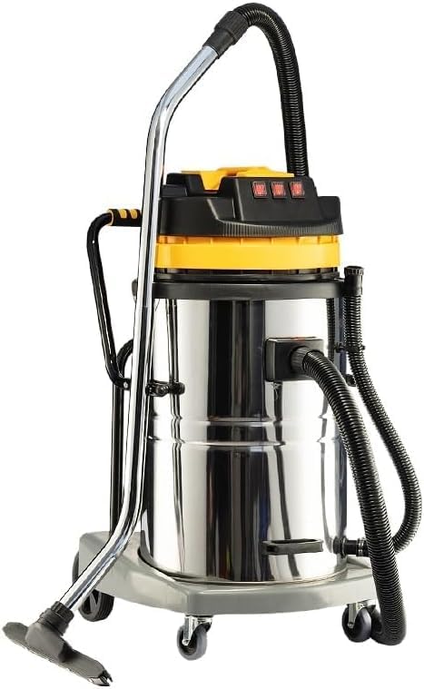 Portable Wet & Dry Vacuum Cleaner,Heavy Duty Vacuum Cleaner Strong Power For Home,Commercial,Industrial, Vehicle, Jobsite, Workshop, Garage, Basement, Van And House Clean(100 LITERS 4500W)