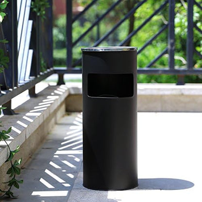 Stainless Steel Outdoor Standing Ashtray Bin