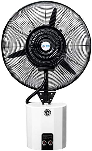26 Inch Wall Mounted Misting Fan - Commercial Oscillating Spray Cooling System, 3-Speed Heavy Duty Industrial Electric Ventilator for Outdoor, Greenhouse, Commercial, and Residential Use