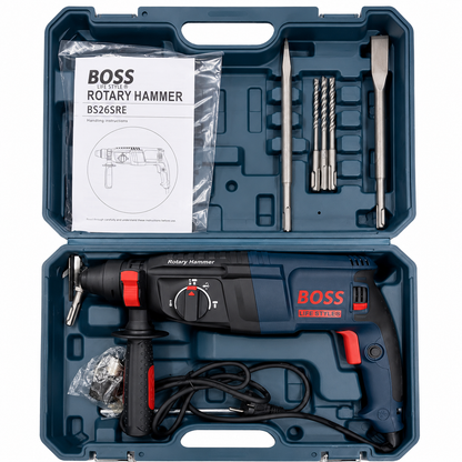 BOSS 2200W 3-Mode Rotary Hammer Drill
