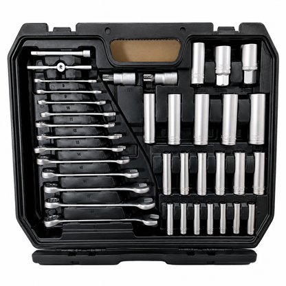 Gbrand 216-Pc Socket & Spanner Set with Extension Bar
